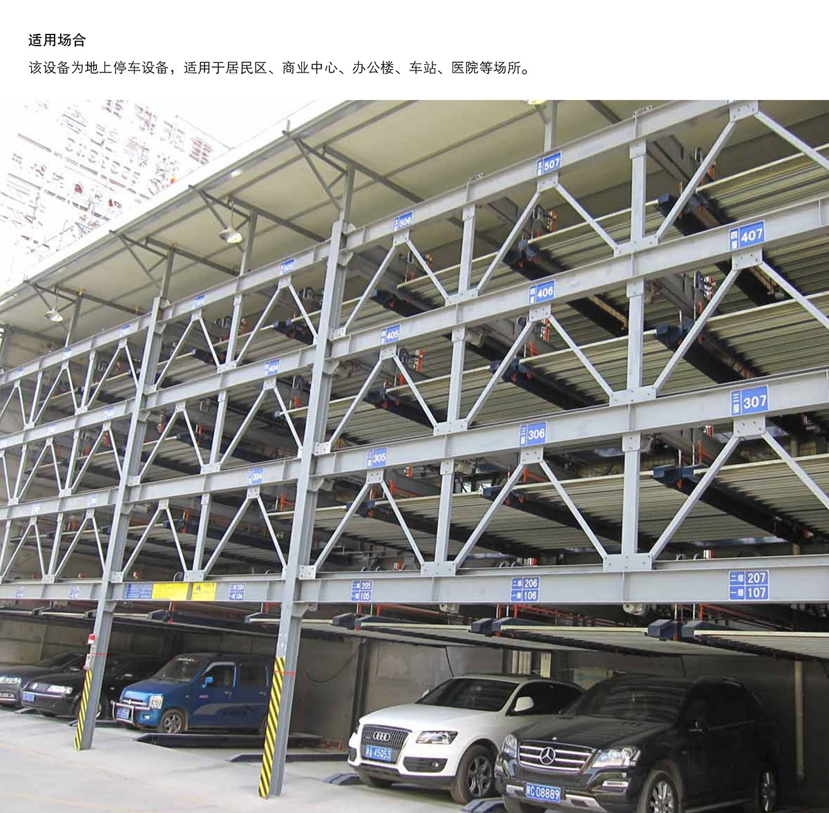 机械车库四至六层PSH4-6升降横移机械停车设备适用场合.jpg