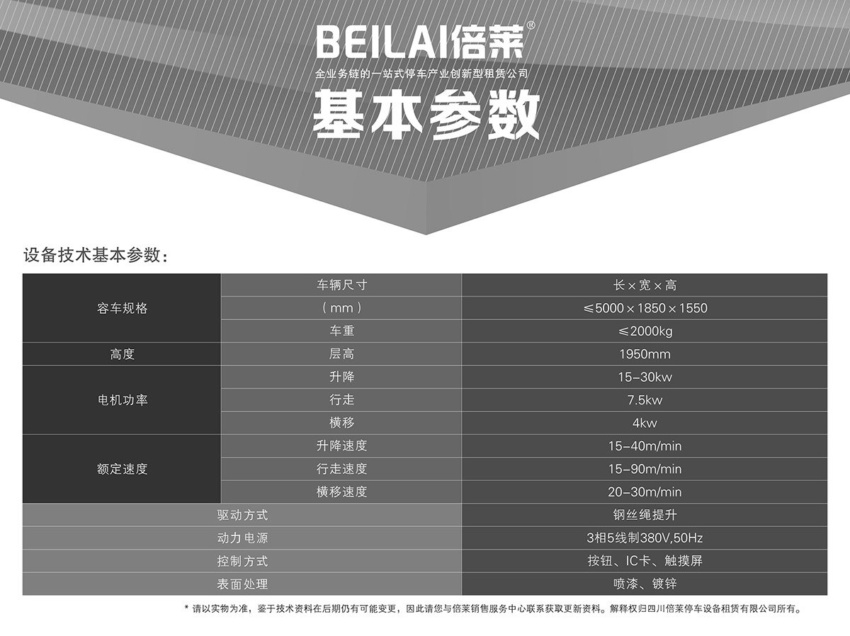机械车库巷道堆垛机械停车设备基本参数.jpg