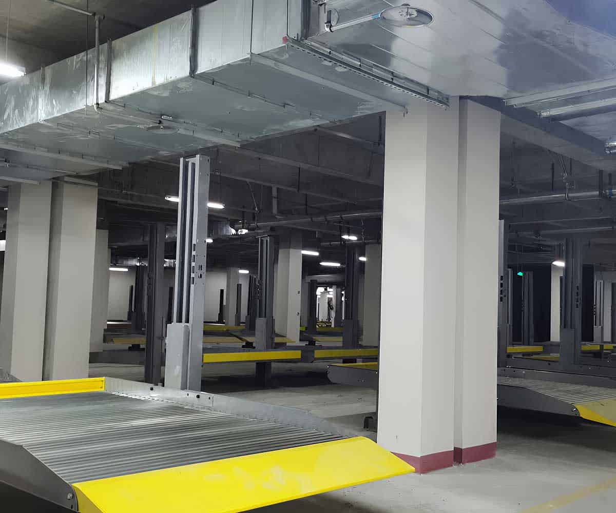 简易升降机械停车位的车辆尺寸限制